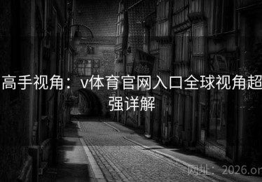 高手视角：v体育官网入口全球视角超强详解