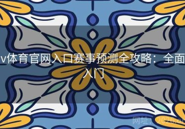 v体育官网入口赛事预测全攻略：全面入门