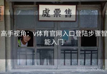 高手视角：v体育官网入口登陆步骤智能入门