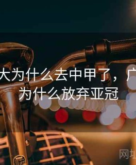 广州恒大为什么去中甲了，广州恒大为什么放弃亚冠