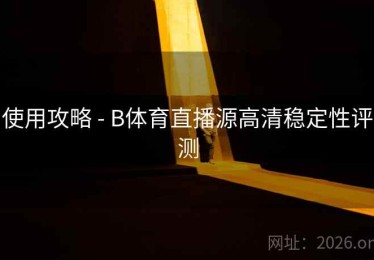 使用攻略 - B体育直播源高清稳定性评测