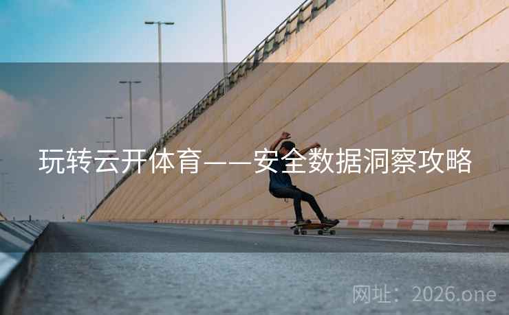 玩转云开体育——安全数据洞察攻略