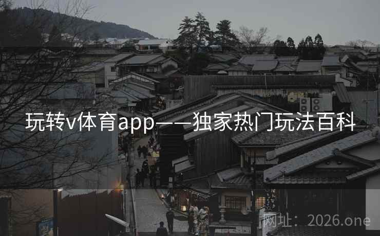 玩转v体育app——独家热门玩法百科