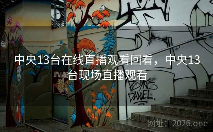 中央13台在线直播观看回看，中央13台现场直播观看