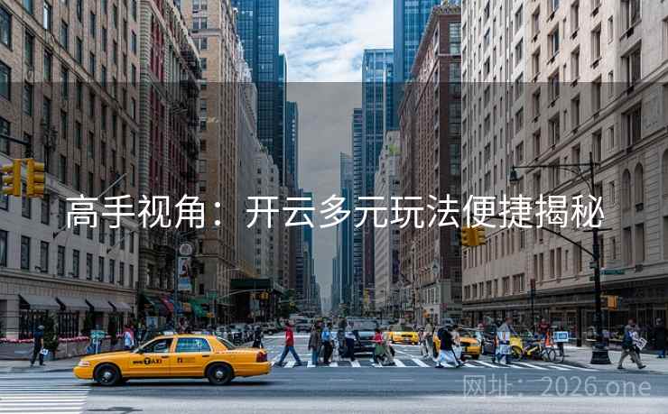 高手视角：开云多元玩法便捷揭秘