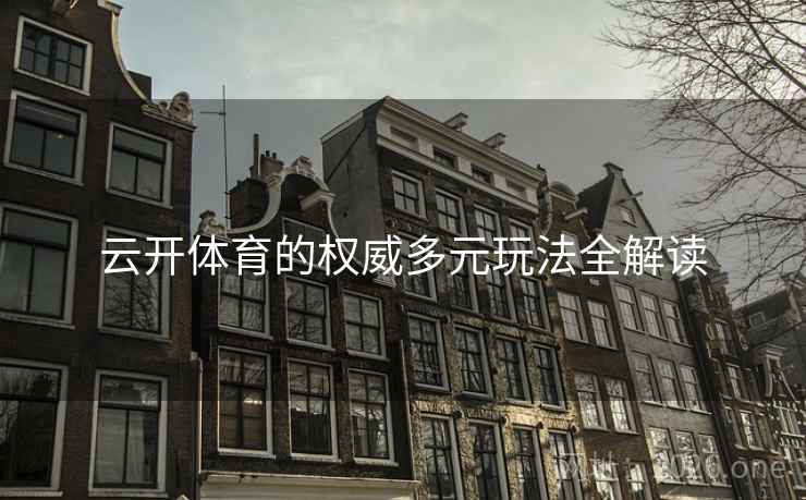 云开体育的权威多元玩法全解读