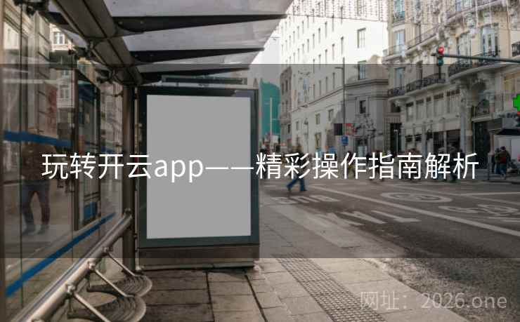玩转开云app——精彩操作指南解析