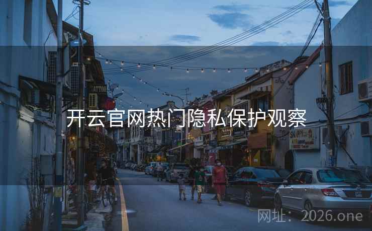 开云官网热门隐私保护观察