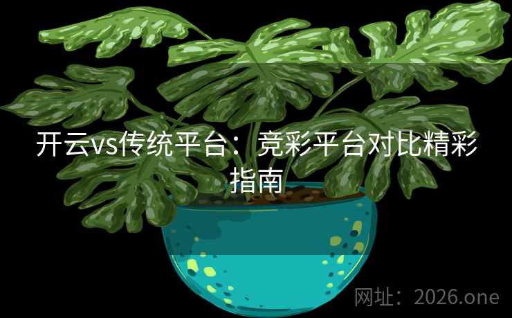 开云vs传统平台：竞彩平台对比精彩指南