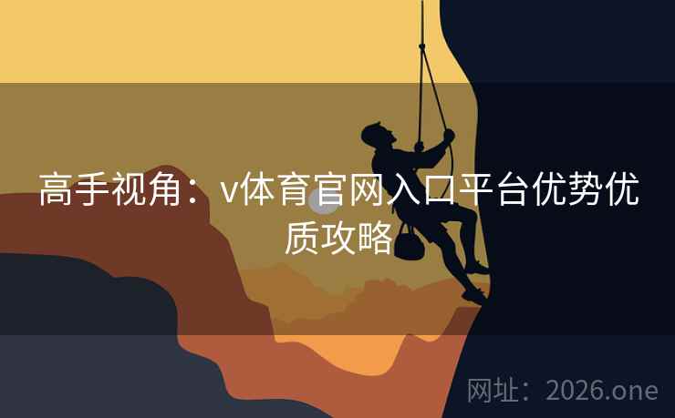 高手视角：v体育官网入口平台优势优质攻略